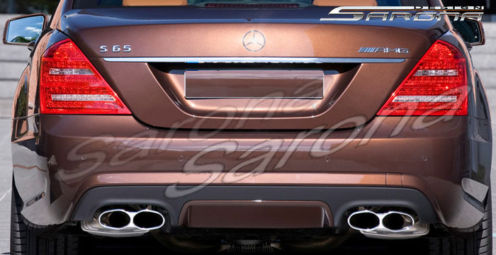 Custom Mercedes S Class  Sedan Exhaust Tips (2007 - 2012) - $450.00 (Part #MB-007-ET)